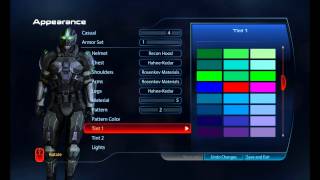 Mass Effect 3: All special suits/armor in the game!