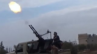 Сирия авиация РФ уничтожает позиции ИГИЛ, попытка боевиков сбить самолет