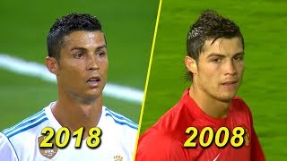 Cristiano Ronaldo ● 23 Years Old vs 33 Years Old