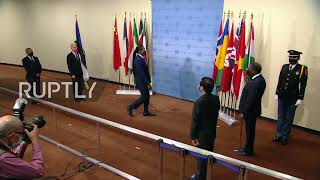 UN: Outgoing UNSC members hold flag-lowering ceremony