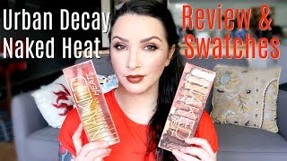 Urban Decay Naked Heat Palette - review & swatches