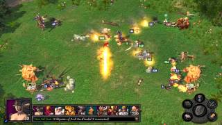Heroes of Might & Magic V battle: Inferno vs Fortress