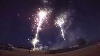 Bad Boy Fireworks Display - Karaka Million 2015