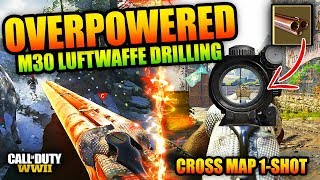 How To Make the M30 LUFTWAFFE DRILLING OP! | Rifle Bullet Attachment | CoD WW2 1-Shot Shotgun Sniper
