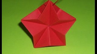 Как Быстро Сделать Игрушки для Новогодней Елки Своими Руками! Бумажная Звезда. Christmas Star