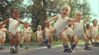Witzige Evian Werbung mit Babys / Funny Evian Commercial with Babys (englisch / english)