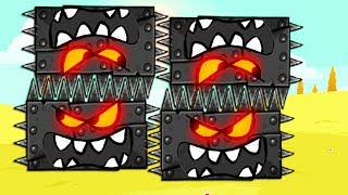 НОВЫЙ КРАСНЫЙ ШАРИК 4 - ПОДЗЕМНЫЕ ХОДЫ мультик игра   RED BALL 4 - Volume 5 INTO THE CAVE