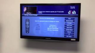 Programming Dish remote to also control your TV