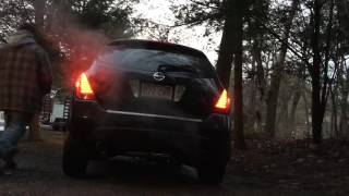 2007 Nissan Murano straight pipe full exhaust 2500rpm