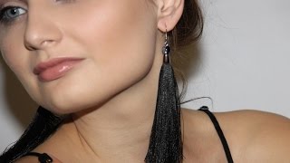 СЕРЬГИ С ШЁЛКОВЫМИ КИСТОЧКАМИ СВОИМИ РУКАМИ