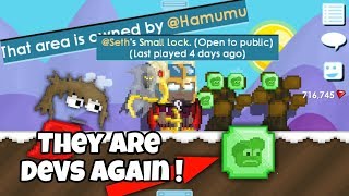 @Seth & @Hamumu ARE DEVS AGAIN! We Are Finally Back!! (Rollback) | Growtopia