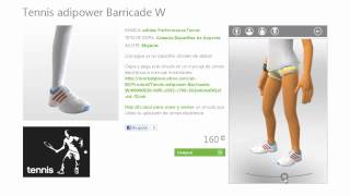 Tennis adipower Barricade W Xbox