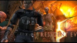 Resident Evil 5 - Mod Extreme Condition Remaker #19 / Modo Impossivel Infernal Leon RPD Solo - BR