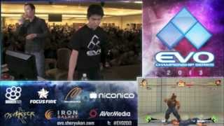 Your SF4 Top 8 For Sunday EVO 2013
