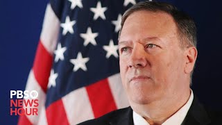 WATCH: Mike Pompeo addresses press with Costa Rican president