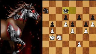 Шахматы Конь Терминатор!!!