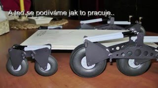 Podvozek Me-323 - landing gear Me-323