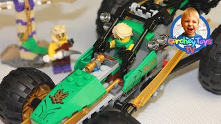 Lego Ninjago 70755 Тропический багги зеленого ниндзя