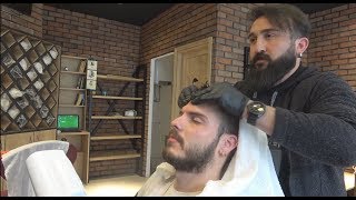 ASMR Turkish Barber Face, Head and Body Massage 249