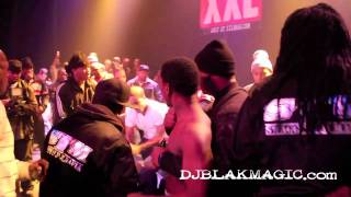 Fight Breaks Out On Stage at a Travis Porter Show in ATL