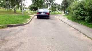 BMW 4.4i штатная система + задние прямоточные глушители Magnaflow 720