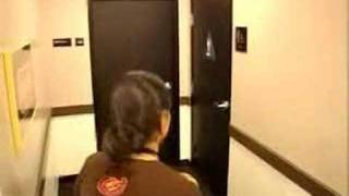 Zombie in the bathroom
