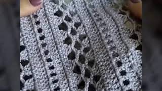 Шарфик крючком