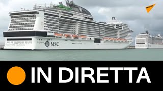 Italia: sbarco dei passeggeri contagiati del #Covid