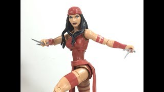 Marvel Legends Elektra Spider Man SPIIDr BAF Wave Chefatron Review