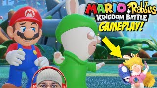 WTF IS GOING ON!!? [MARIO + RABBIDS: KINGDOM BATTLE] [GAMEPLAY!]