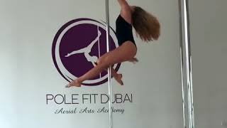 Pole Dance. Связка для динамичного пилона#59