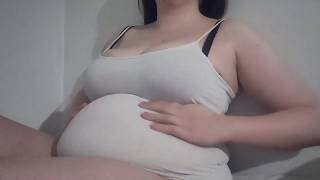 Perfect Teen Belly Play - Stuffed Belly
