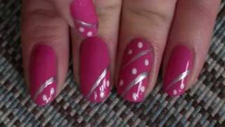 Basic 'Stripes & Dots Nail Tutorial