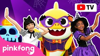 Baile Quieto de Tiburón Bebé en Halloween | Canciones de Halloween para niños | Pinkfong en español