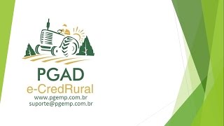 PGAD e-CredRural - 03 - Usuários, direitos e acessos