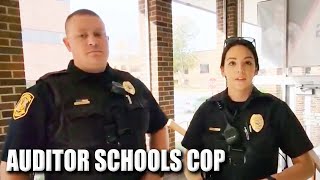 Misguided Cop Gets Taught A Lesson From Auditor