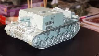 Бумажные модели танков Т-34, ИС-4, Т-14 Армата, Sturm-Infanteriegeschutz 33B