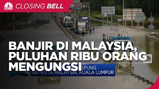 Banjir Besar Landa Malaysia, Puluhan Ribu Orang Mengungsi