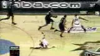 Dell Curry hits 3 in Game 7 - Raptors vs. 76ers (2001)
