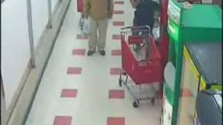 Old Lady Poops in Store