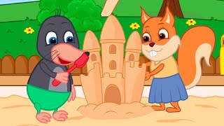 Famille d'Écureuil - Château De Sable Entre Amis Animé 2022 en Français