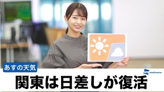 お天気キャスター解説 あす 9月7日(火)の天気