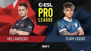 CS:GO - HellRaisers  vs. Liquid [Overpass] Map 3 - Group B - ESL Pro League Season 9