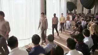 Corneliani Men's Spring/Summer 2014 Full Fashion Show.