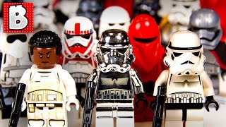 Every Lego Stormtrooper Minifigure Ever!!! + Rare Chrome Trooper! | Collection Review