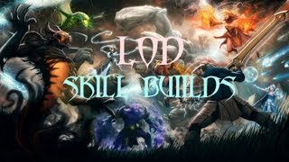 Dota - LoD Skills Builds (One Hit Splash Combo MK1)