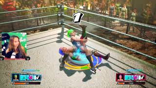 WWE 2K Battlegrounds | Jumping out of HELI OH COPTERS