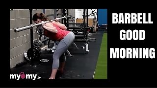 Barbell Good Morning