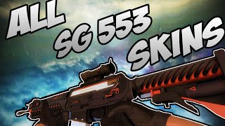 CS:GO - SG 553 - All Skins Showcase + Price | Все Скины SG 553 + Цены