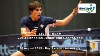 2013 Canadian Junior & Cadet Open - Day 2 Afternoon Session